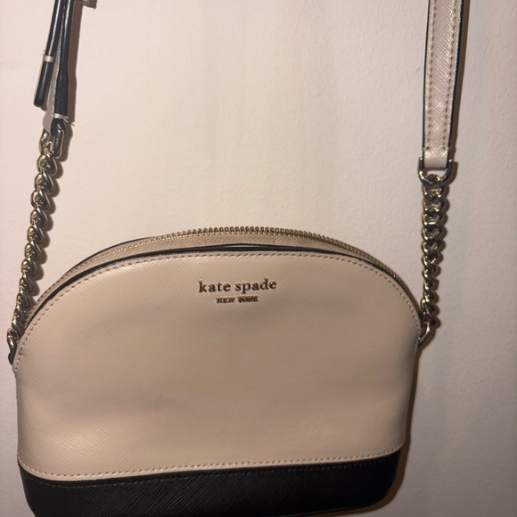 Kate Spade Cream and Black Crossbody Bag - Spencer Dome - Picture 3 of 16